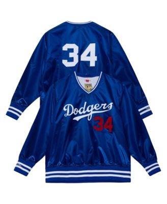 Men's and Women's Fernando Valenzuela Royal Los Angeles Dodgers 1986 Authentic Satin Pullover Jacket