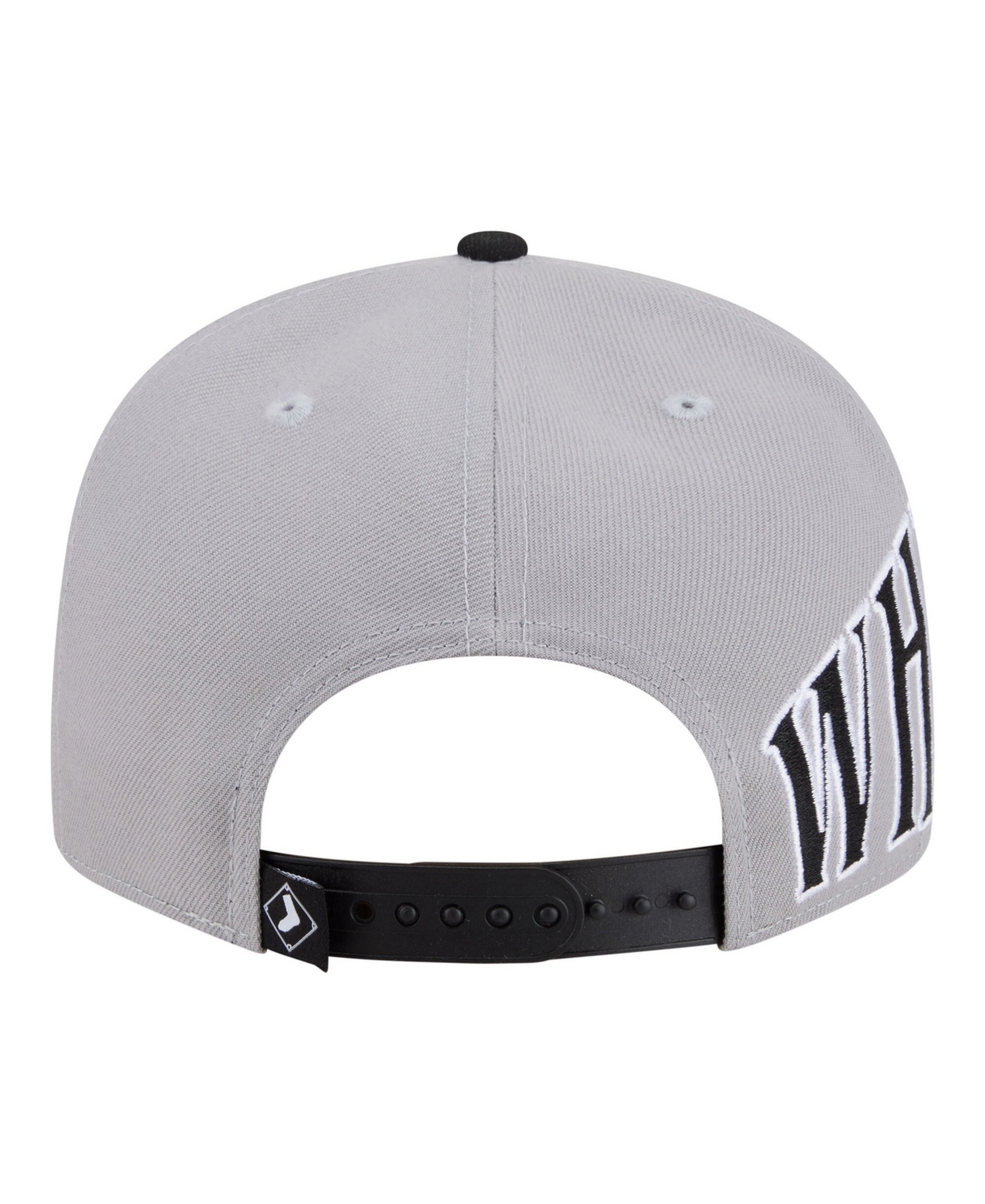 New Era Men's Gray/Black Chicago White Sox Stretched Two-Tone 9FIFTY Adjustable Hat