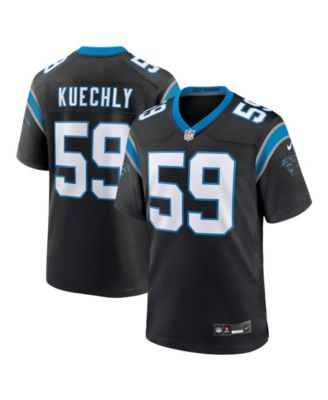 Men's Luke Kuechly Black Carolina Panthers Team Game Jersey