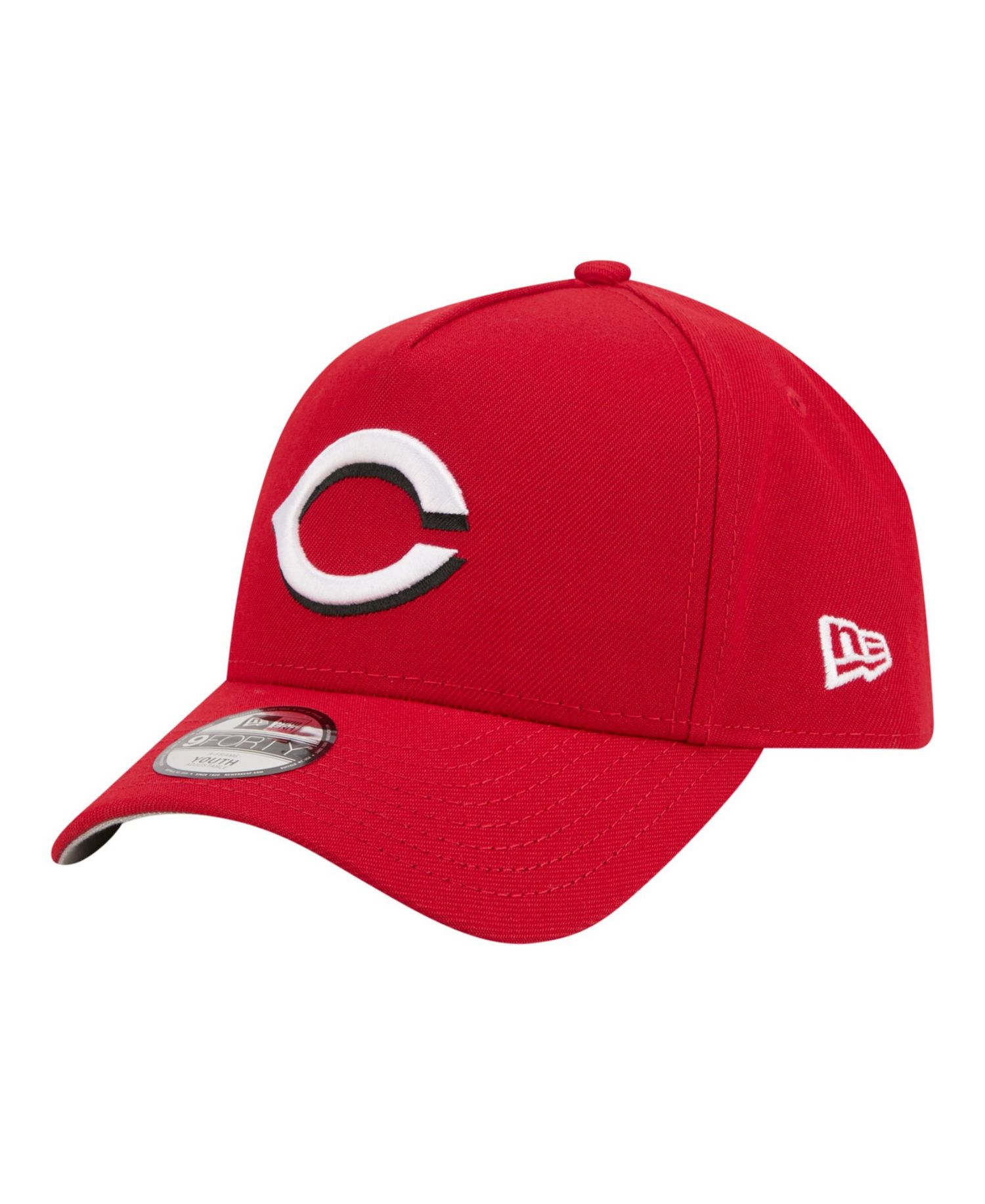 Big Boys and Girls Red Cincinnati Reds 9FORTY A-Frame Adjustable Hat