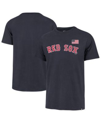 Men's Navy Boston Red Sox Heritage U.S. Flag T-Shirt