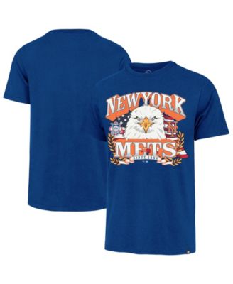 Men's Royal New York Mets Americana Eagle T-Shirt