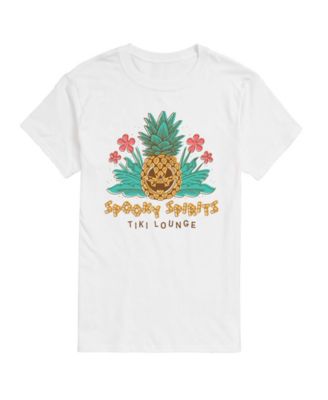 Men's Instant Message Spooky Spirits Tiki Lounge Graphic T-Shirt