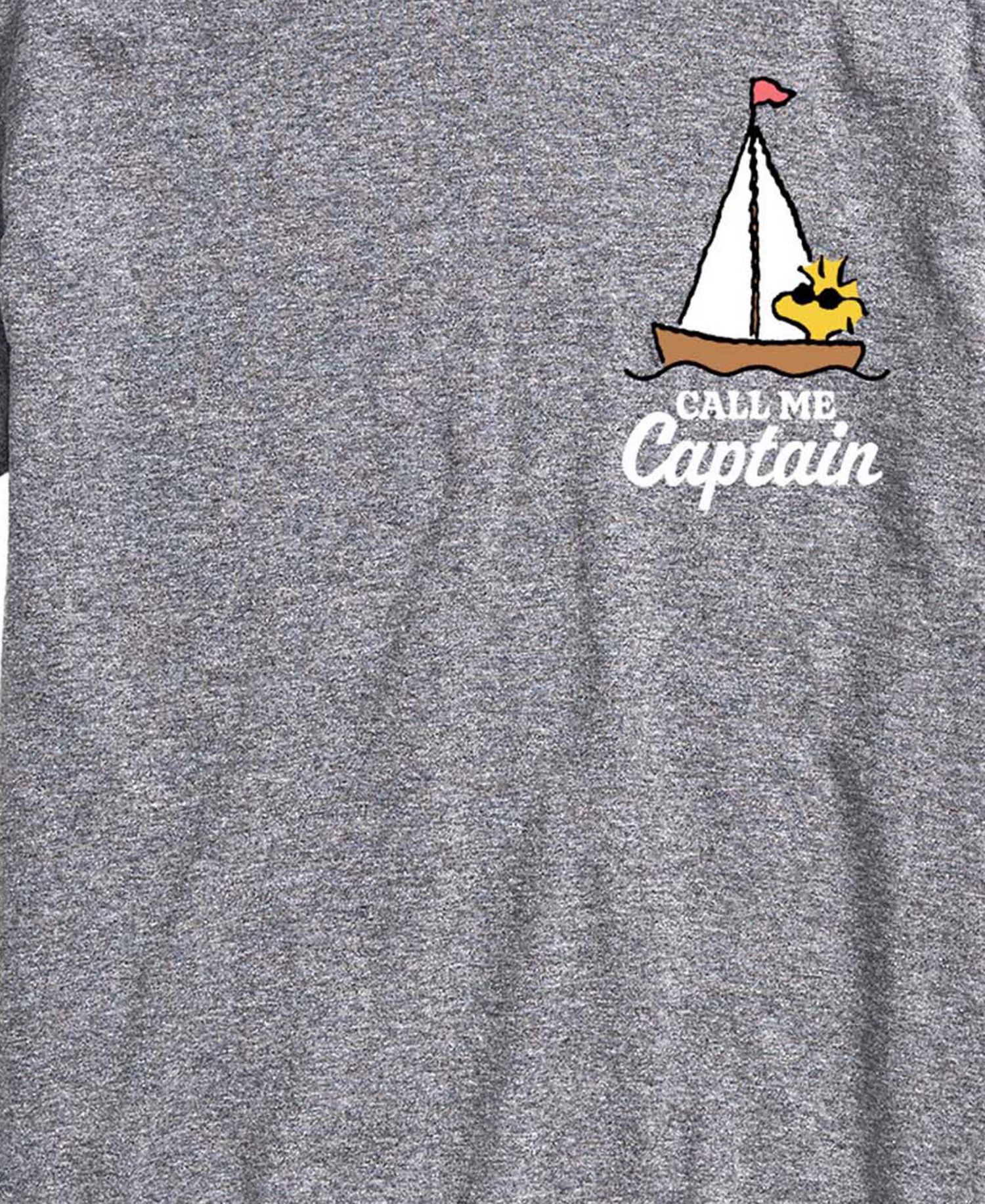Men's Peanuts Woodstock Call Me Captain Graphic T-Shirt