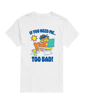 Men's Garfield Too Bad Graphic T-Shirt