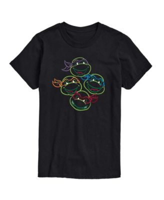 Men's Teenage Mutant Ninja Turtles Raph Donny Mikey Leo Graphic T-Shirt