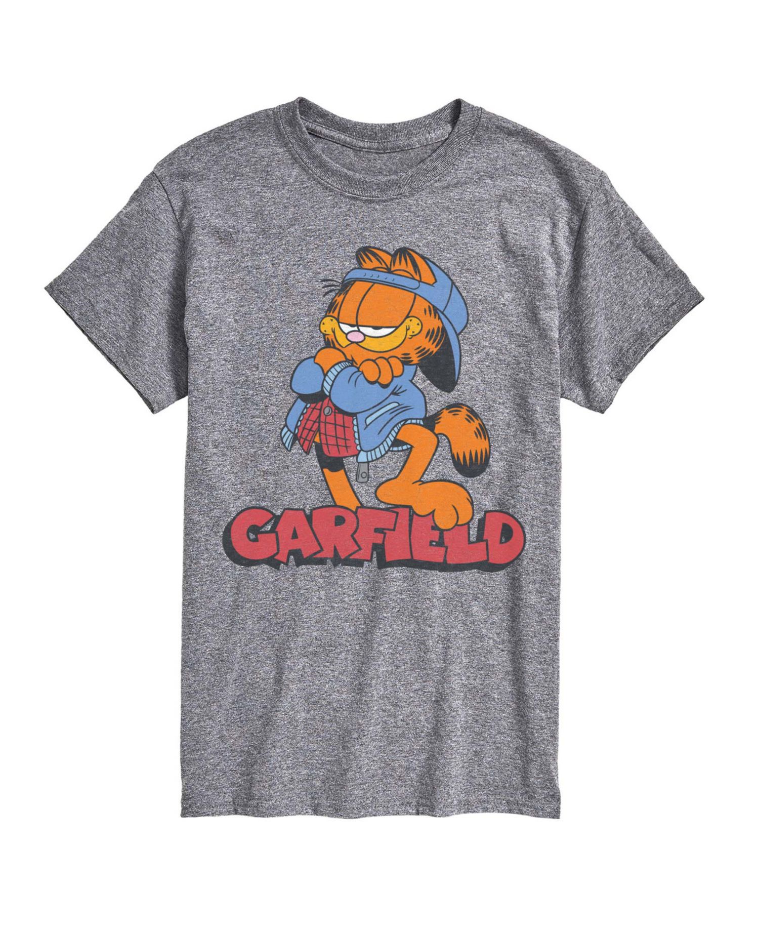 Men's Garfield Streetwear Graphic T-Shirt