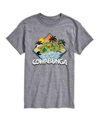 Men's Teenage Mutant Ninja Turtles Cowabunga Surf Graphic T-Shirt