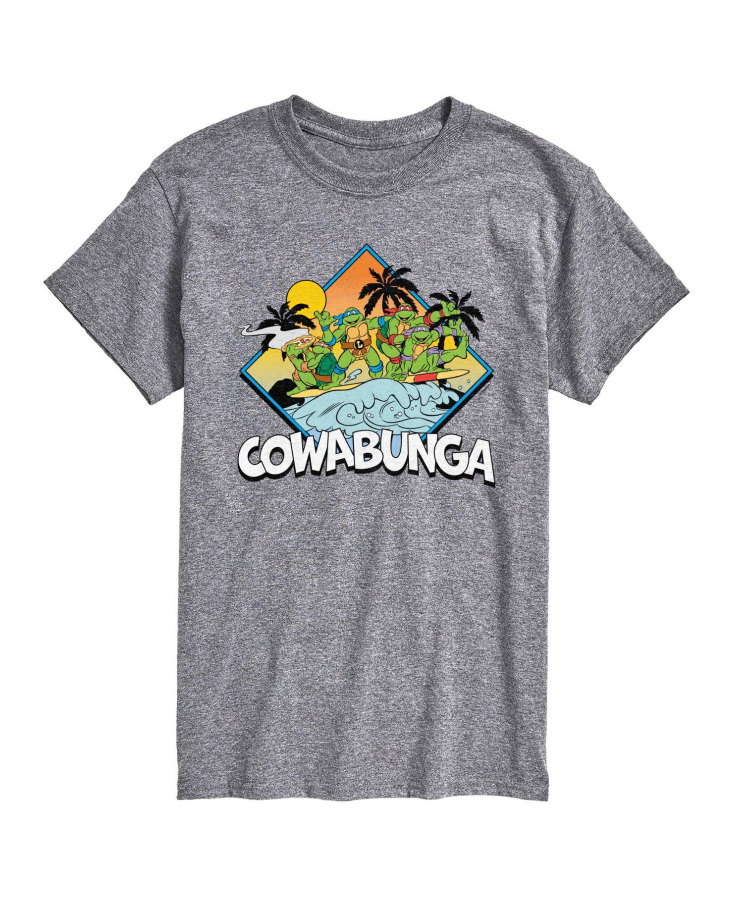 Men's Teenage Mutant Ninja Turtles Cowabunga Surf Graphic T-Shirt