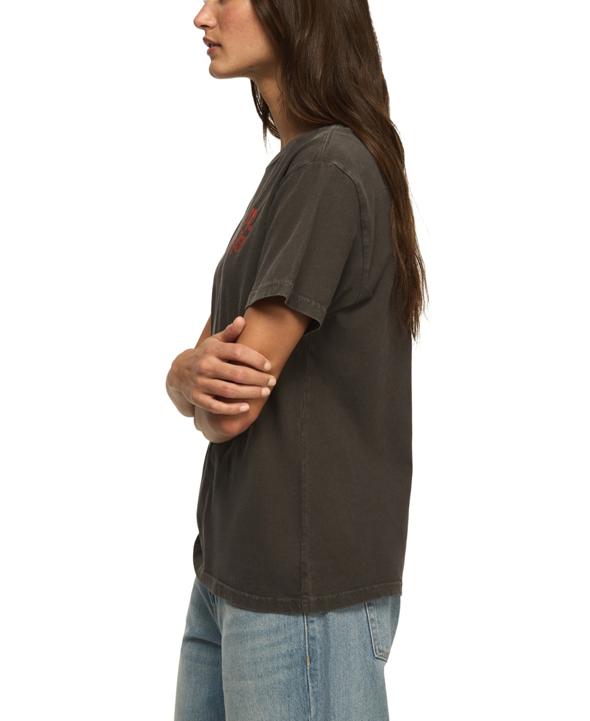 Lucky Brand Women's Guns N' Roses Graphic Print Boyfriend T-Shirt