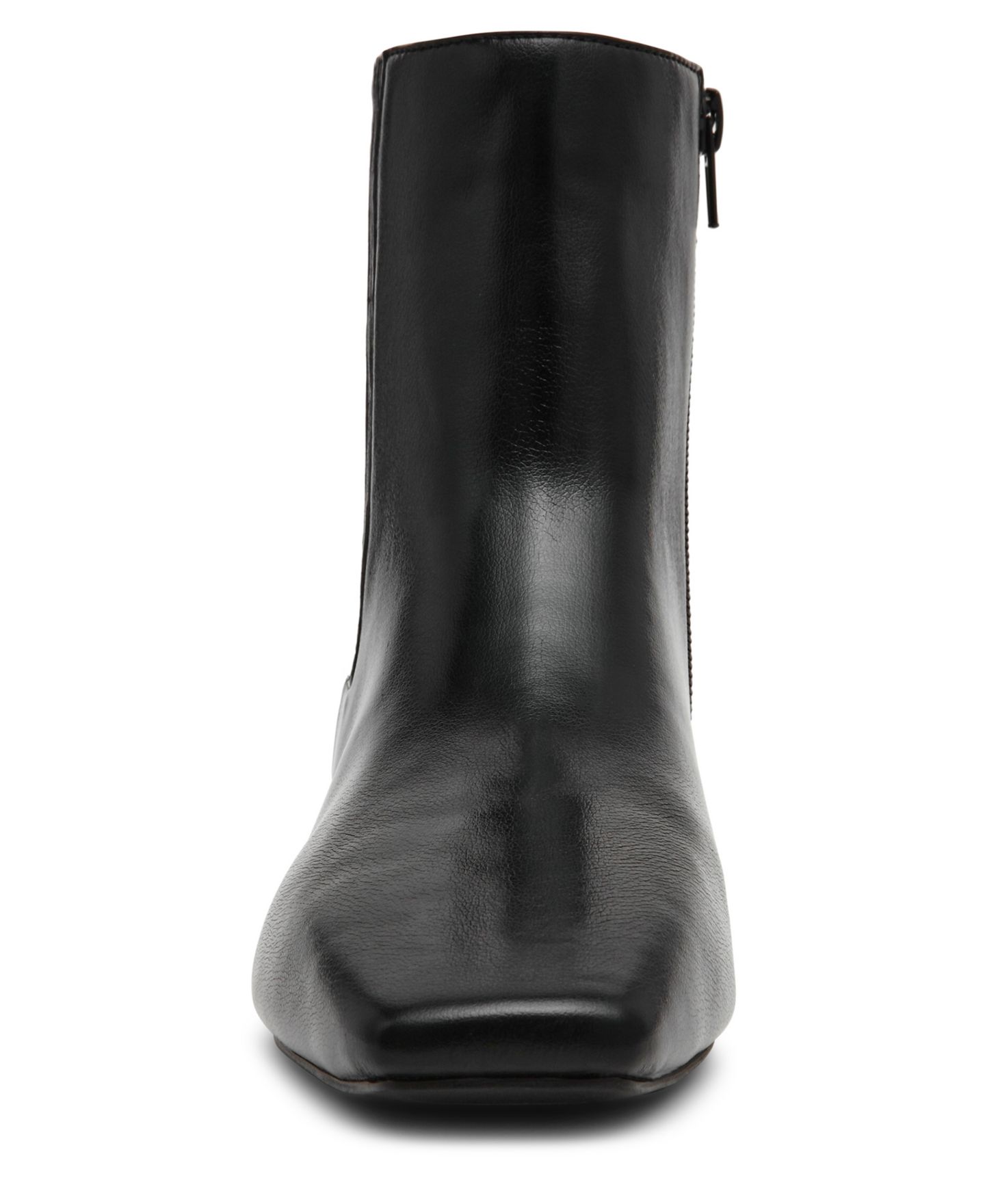 Женские ботинки Anne Klein Raspy Zipper Casual Booties, цвет: Чёрный гладкий — фото 7