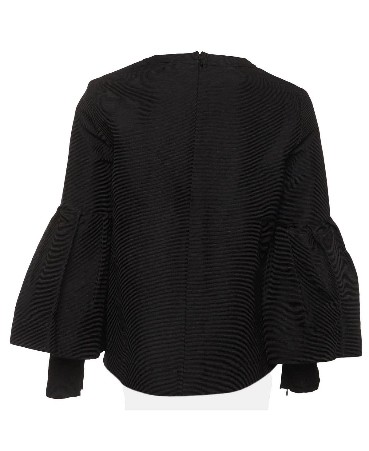 Pre-Owned Tom Ford Women's Zipper-Detail Flared Sleeve Top view 2 — MAYCSS fashion products