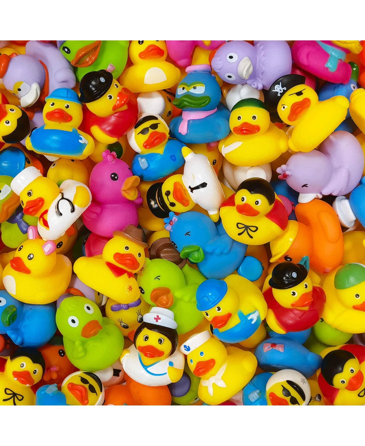Gnuadz 30Pack Rubber Ducks Bulk Bath Party Favors
