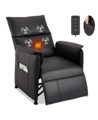 Electric Recliner Chair with Heat and Massage, Power Recliner Sofa Bed for Living Room, Home Theater or Office, Heated Recliner