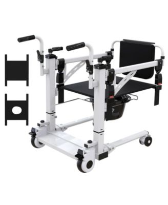 Electric Transfer Lift Chair with Commode Seat for Home Mobility Assistance