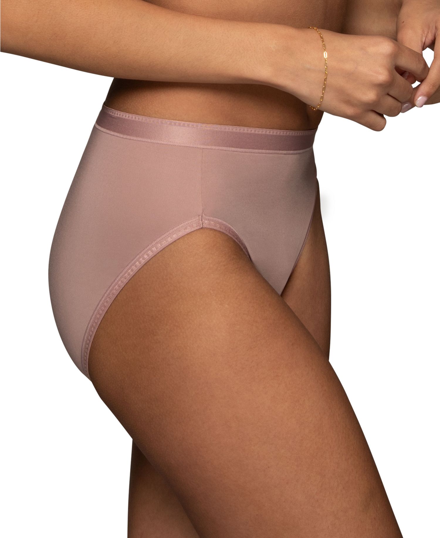 Women's Comfort Where It Counts Hi-Cut Brief, 3-Pack