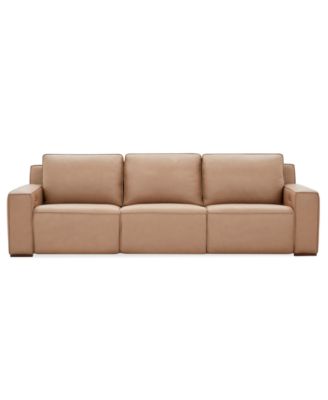 Aspen 2PM 3-Piece Leather Sofa Set (LAF Recliner, RAF Recliner, Armless Chair)