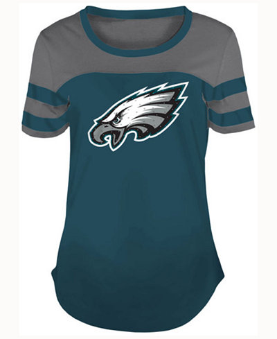 5th & Ocean Women's Philadelphia Eagles Limited Edition Rhinestone T-Shirt