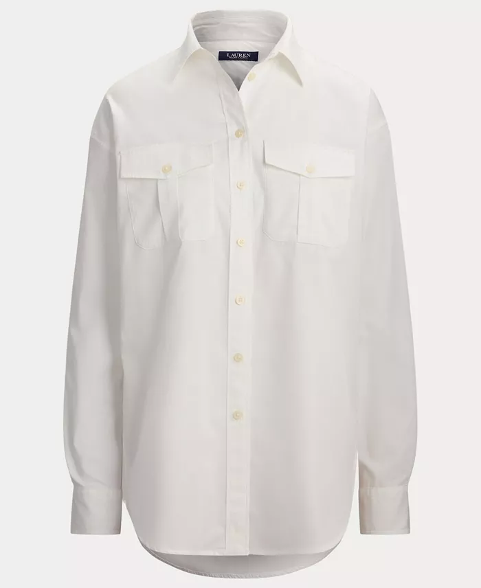 Women's Long-Sleeve Button-Front Shirt - thumbnail 7