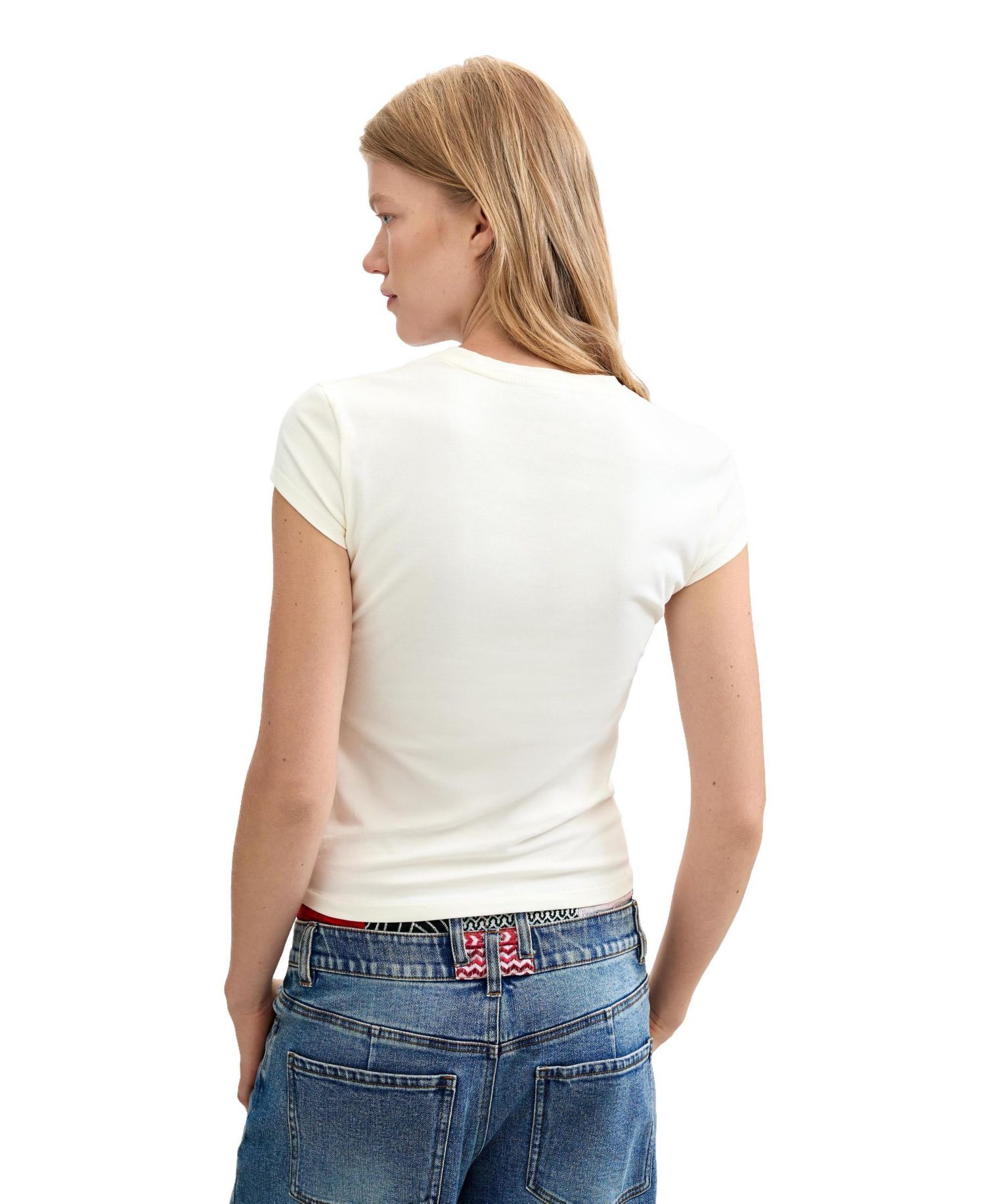 Women's T-shirt With Message Print