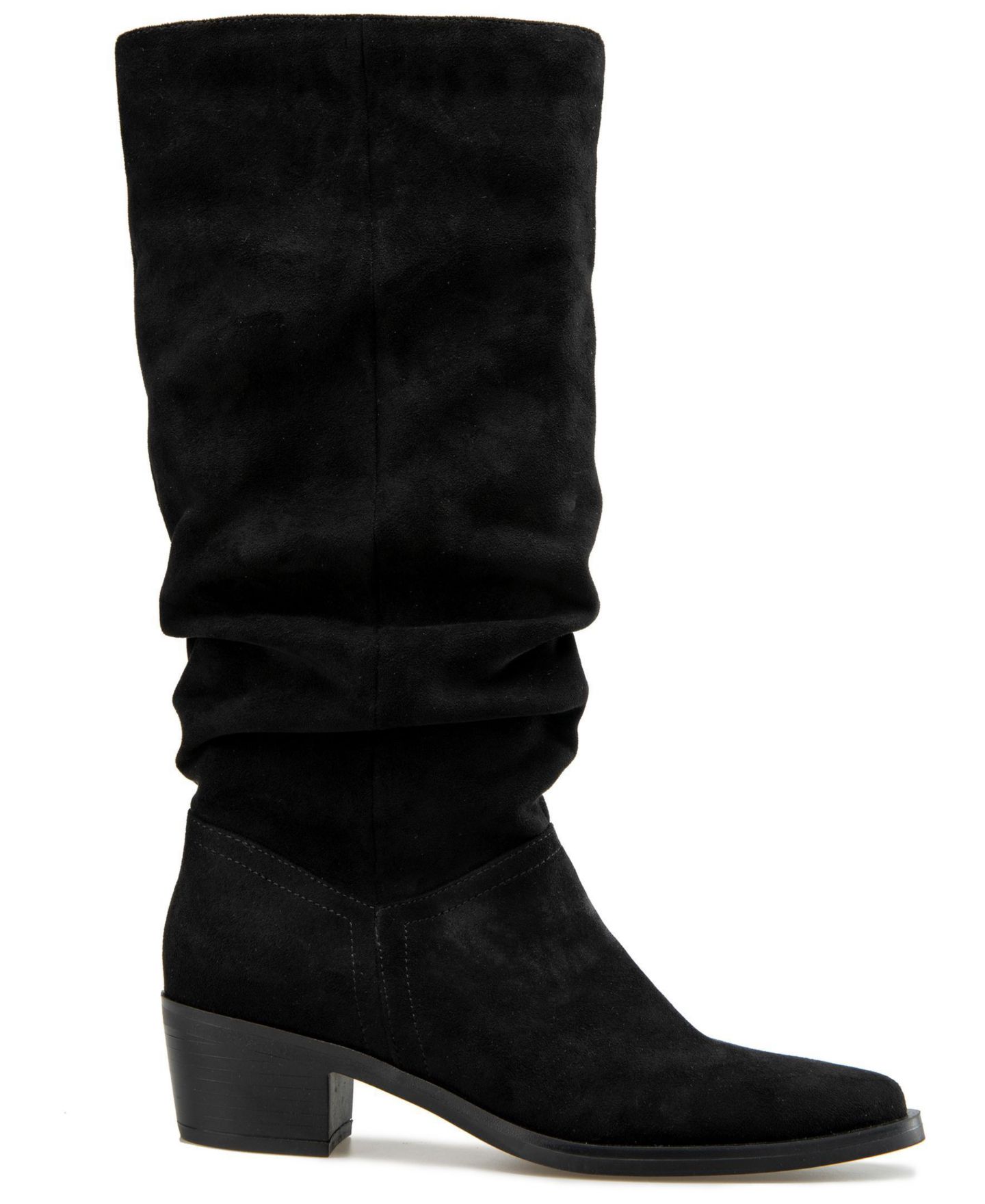 Женские ботинки Kensie Enzo Slouch Knee-High Boot, цвет: Чёрный — фото 2