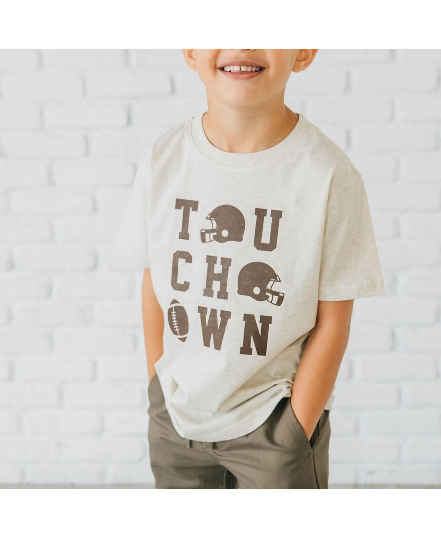 Baby Boys Touchdown Grid Short Sleeve T-Shirt