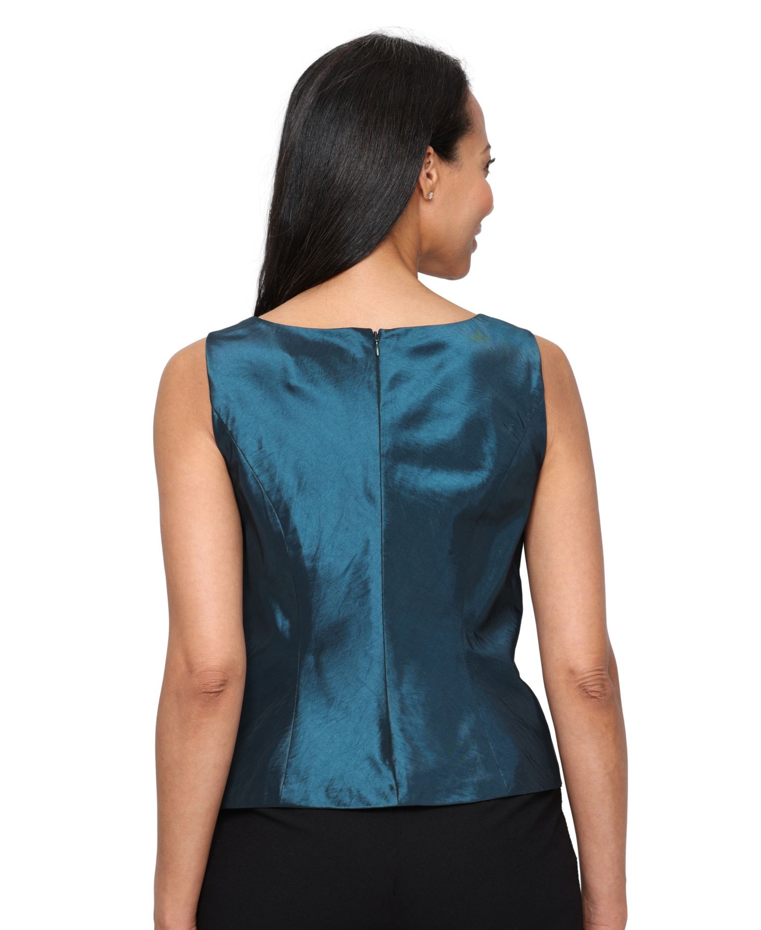 Women's Washer Taffeta Twinset