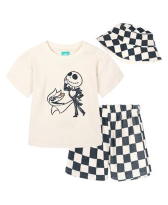 Baby Boys' ( new born to 24 M ) Winnie the Pooh T-Shirt Shorts and Bucket Hat Set