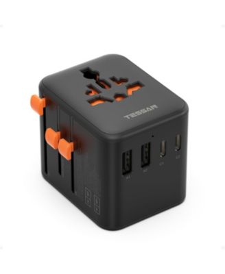 Universal Travel Adapter with 4 USB Ports (2 USB-C)