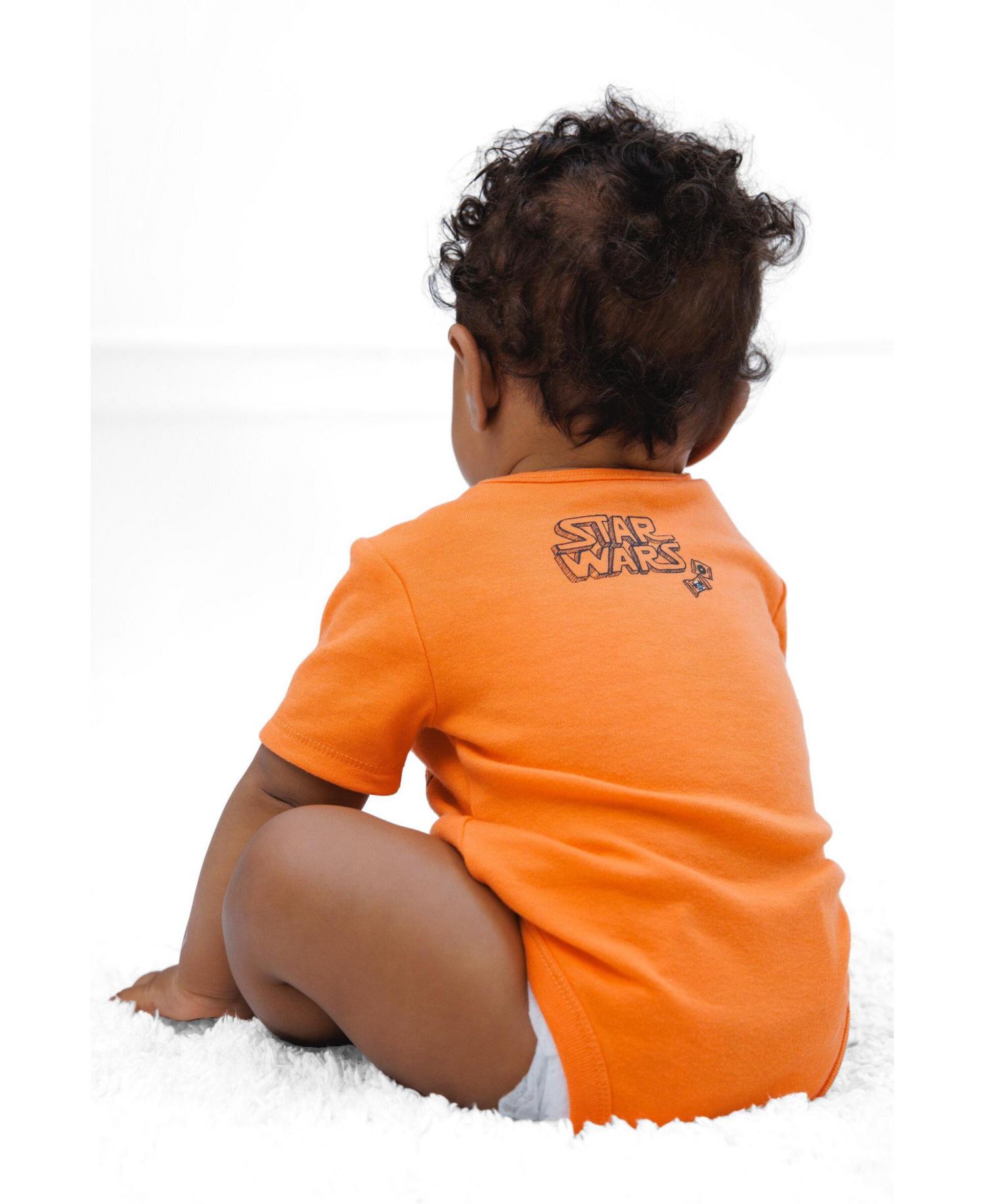 Darth Vader Baby Boys' ( new born to 24 M ) Short Sleeve Bodysuit