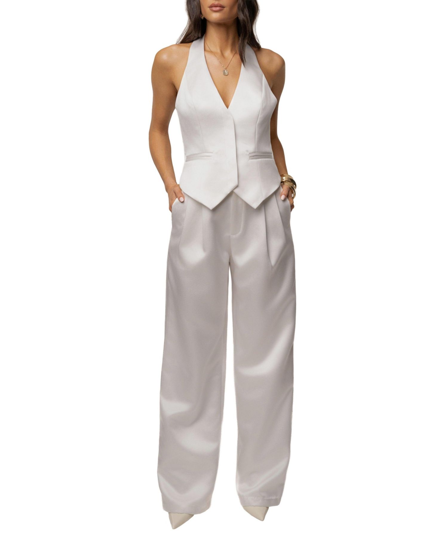 Women's City Nights Satin Vest