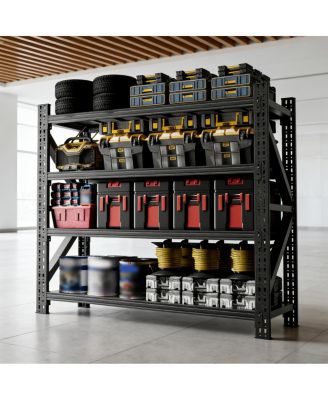 5000 LBS Heavy Duty 4-Shelf Adjustable Metal Garage Storage Unit