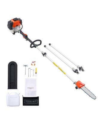 Gas Pole Saw 43CC 2 Stroke Gas Powered Pole Saws with 10 in Cutting Bar