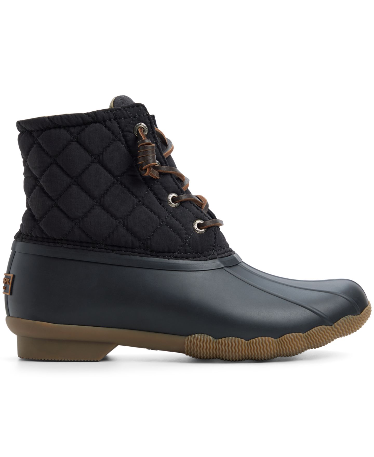 Женские ботинки Sperry Saltwater Duck Booties, цвет: Чёрный — фото 2