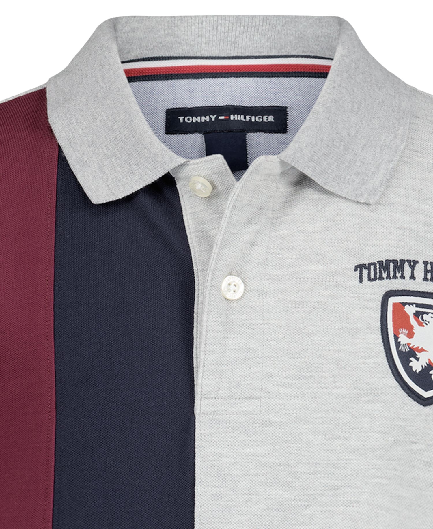 Boys' 8-20 Color-Block Stripe Polo Shirt