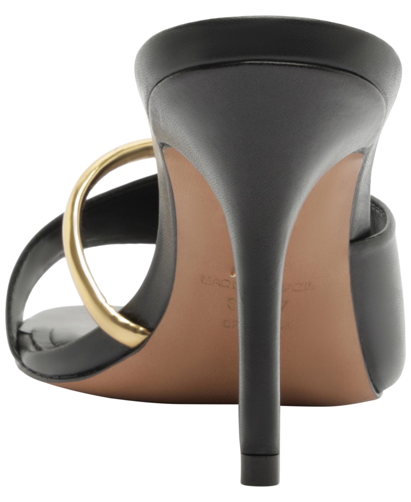 Женские сандалии Arezzo Margaret High Stiletto Dress Sandals, цвет: Чёрный — фото 3