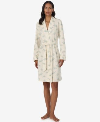 Women's Short Shawl Collar Robes