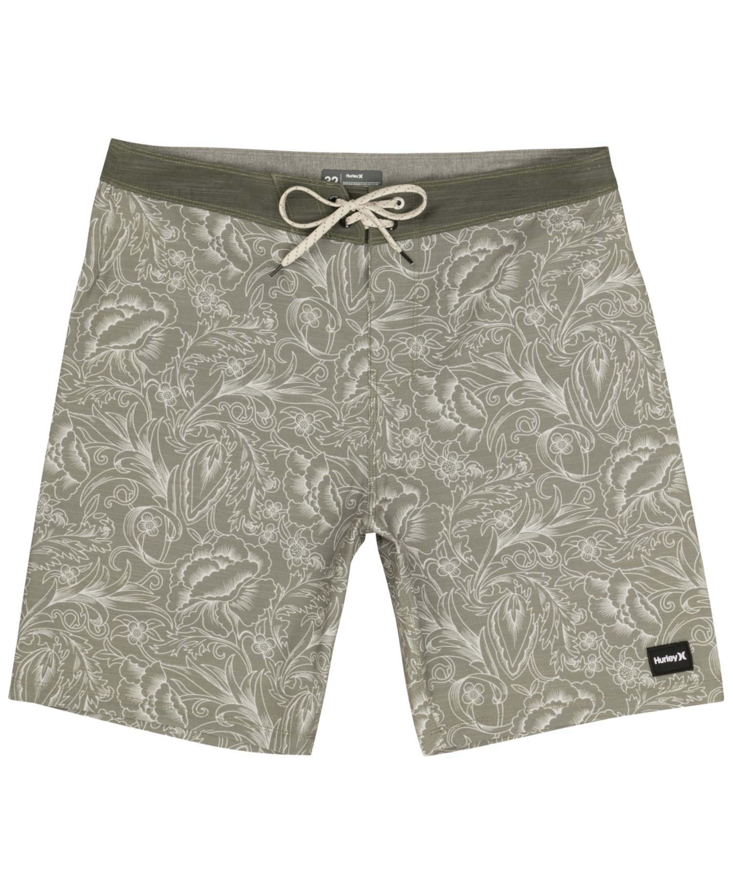 Men's Floral 4-Way Stretch Quick-Dry Swim Shorts