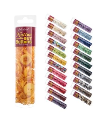 Nutton but Buttons Mixed Sizes for DIY Crafts, 130g