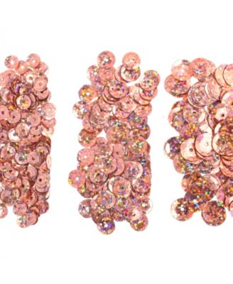 700ct 6/8/10mm Round Plastic Assorted Sequins Hologram Craft Supplies