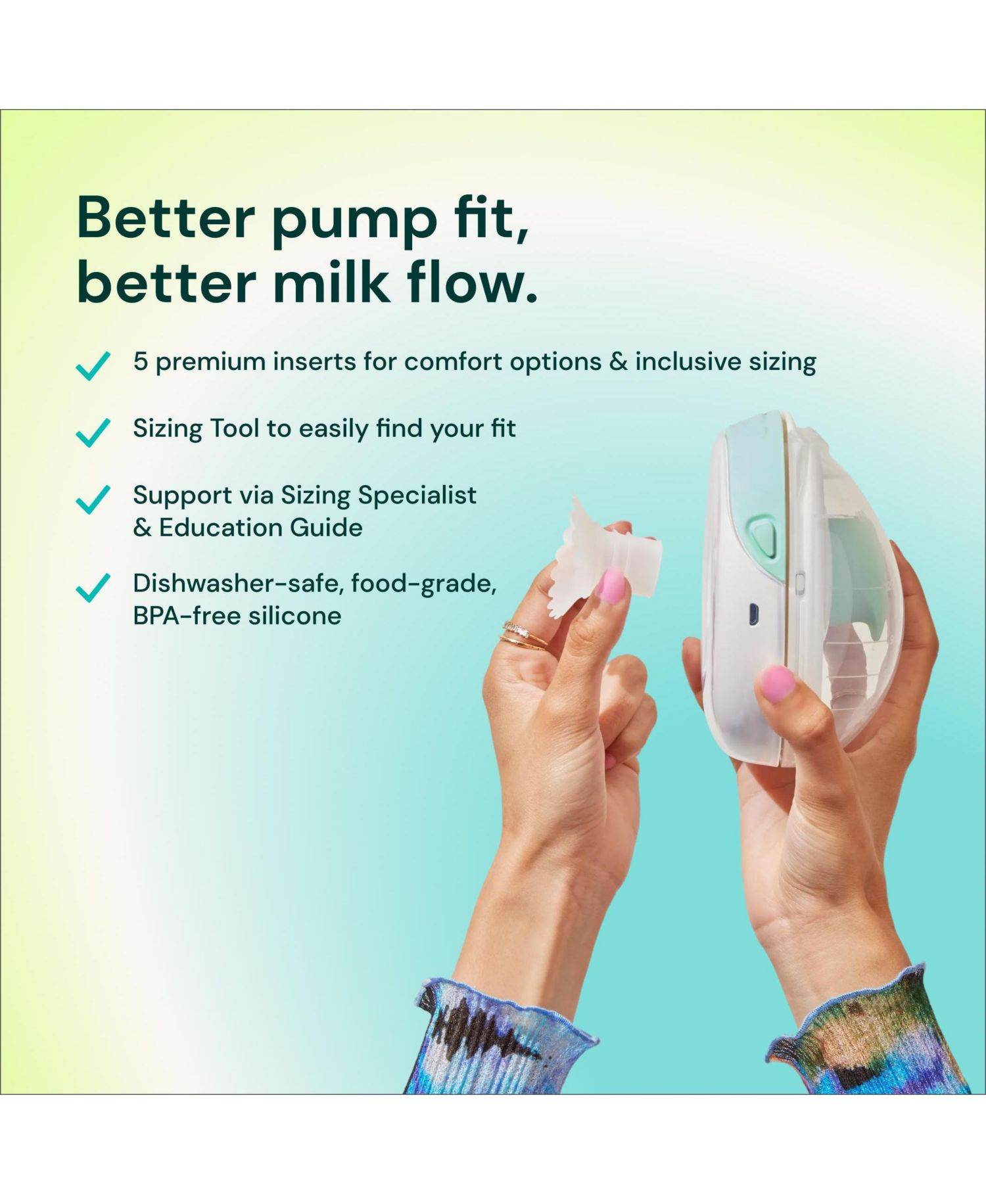 Breast Pump Universal Sizing Kit