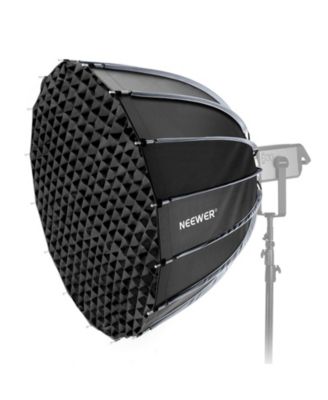 NS39P 120cm Deep Parabolic Softbox with Grid for Godox and Aputure 600d Studio Lighting
