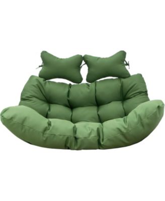2-Person Polyester Cushions for Swing Chairs and Hammocks