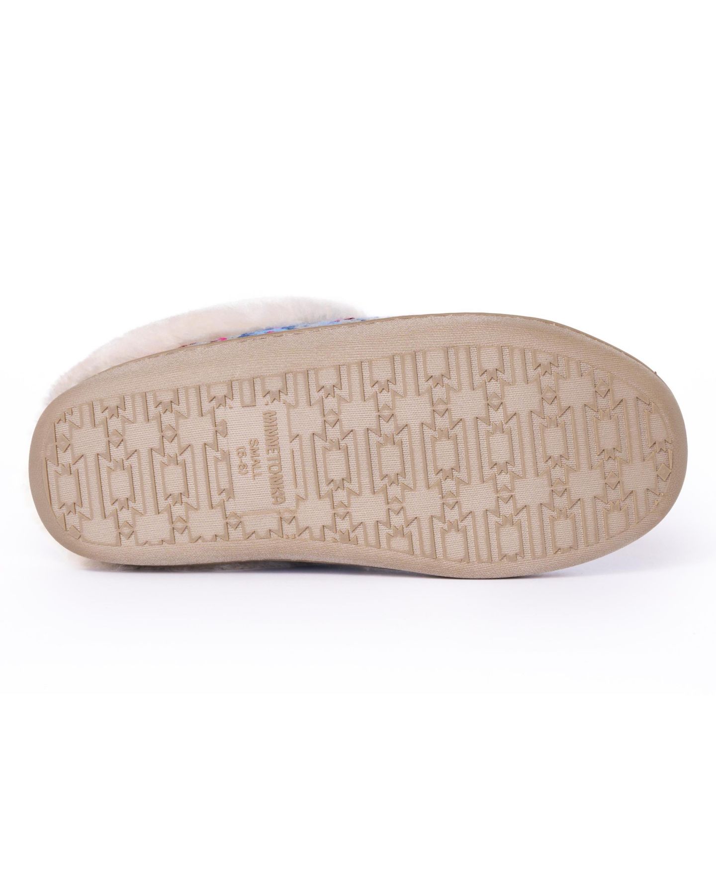 Женские сабо Minnetonka Dina Clog Slippers, цвет: Синий разноцветный — фото 6