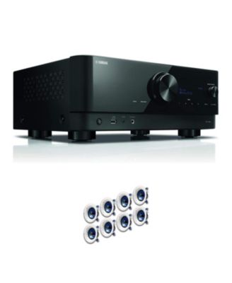 RX-V6A 7.2-Channel AV Receiver with 8 Ceiling Speakers