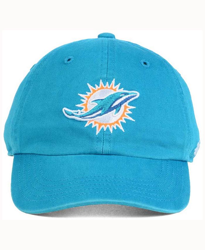 '47 Brand Kids' Miami Dolphins CLEAN UP Cap - Macy's