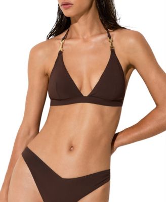 Women's Riah Triangle Halter-Neck Bikini Top
