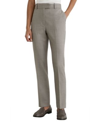 Women's Darcy Wool-Blend Slim-Leg Trousers