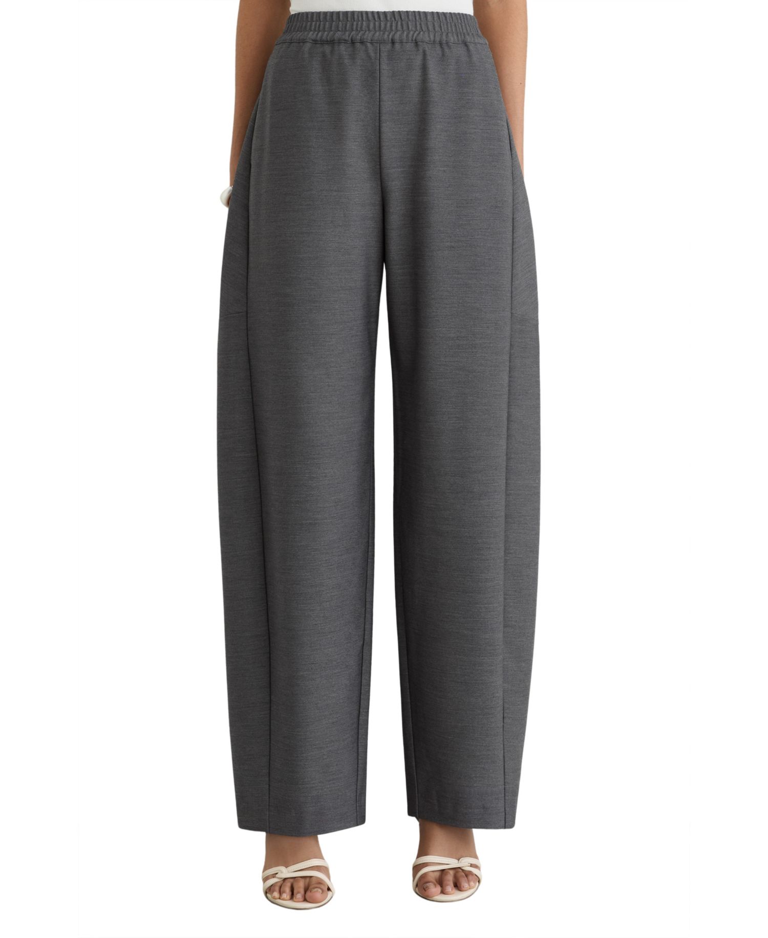 Women's Elle Pull-On Barrel-Leg Trousers