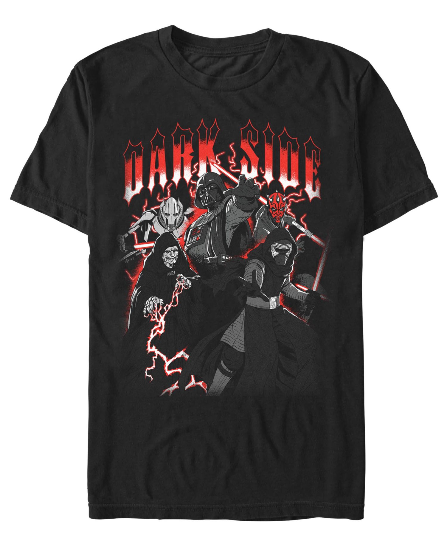 Men's Star Wars Dark Side Big Villains 2 T-Shirt